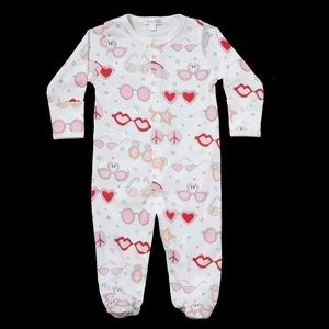 Baby Noomie Pink Shades Snap Footie